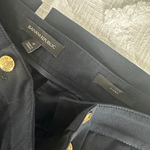 Navy - Banana Republic Avery Ankle Pants - Picture 3 of 3